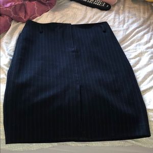 A-line Black Skirt size 8 Petite